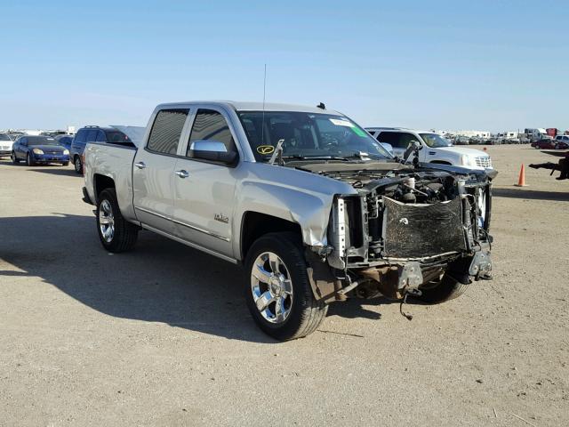 3GCUKSEC2EG370802 - 2014 CHEVROLET SILVERADO SILVER photo 1