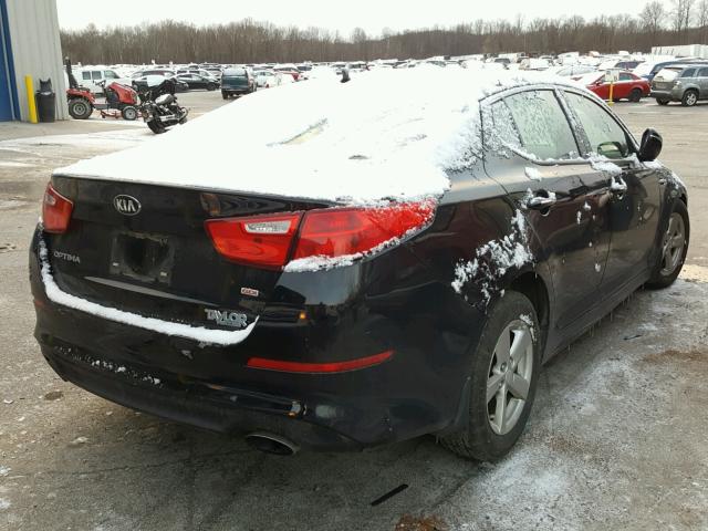 5XXGM4A72FG468356 - 2015 KIA OPTIMA LX BLACK photo 4