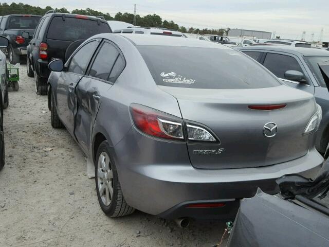 JM1BL1VF2B1433738 - 2011 MAZDA 3 I GRAY photo 3