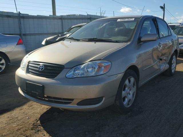 2T1BR30E06C680136 - 2006 TOYOTA COROLLA CE GOLD photo 2