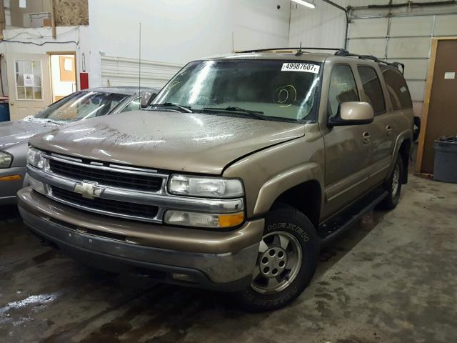 1GNFK16Z43J266515 - 2003 CHEVROLET SUBURBAN K TAN photo 2