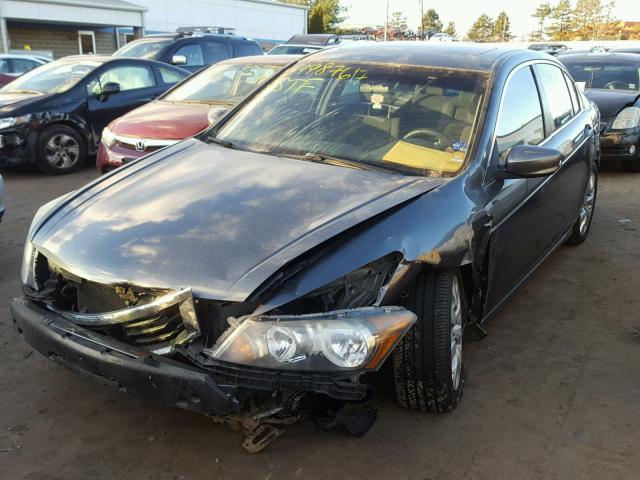 1HGCP26718A017535 - 2008 HONDA ACCORD EX GRAY photo 2