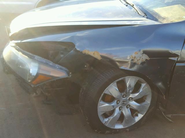 1HGCP26718A017535 - 2008 HONDA ACCORD EX GRAY photo 9