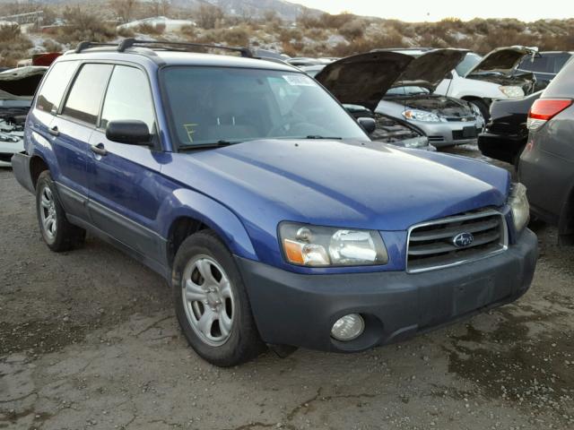 JF1SG63604H766119 - 2004 SUBARU FORESTER 2 BLUE photo 1