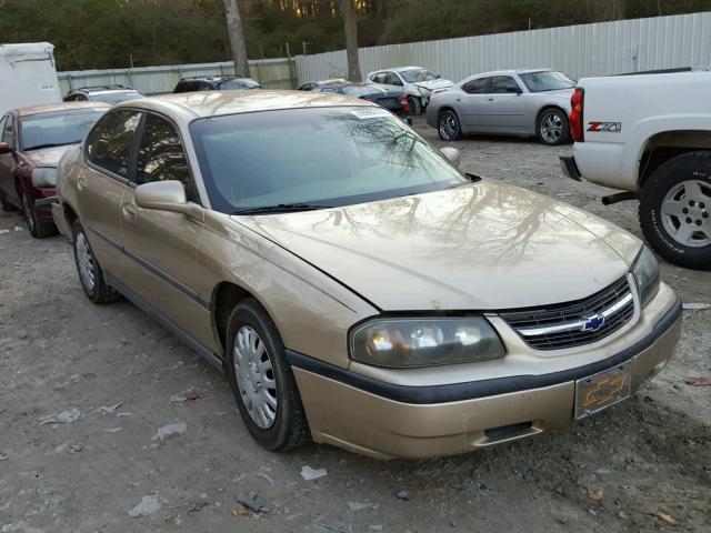 2G1WF52E949245057 - 2004 CHEVROLET IMPALA 金色 照片 1