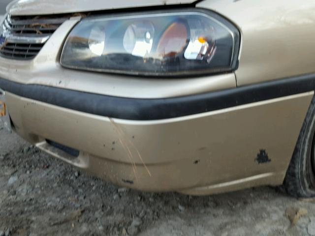 2G1WF52E949245057 - 2004 CHEVROLET IMPALA 金色 照片 10