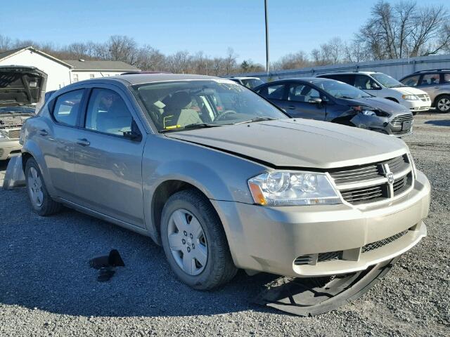 1B3LC46B99N519909 - 2009 DODGE AVENGER SE TAN photo 1