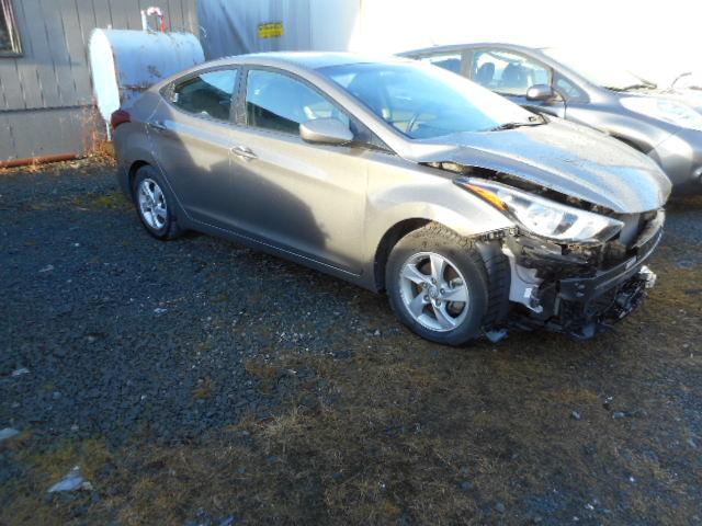 5NPDH4AE1EH516597 - 2014 HYUNDAI ELANTRA SE SILVER photo 1