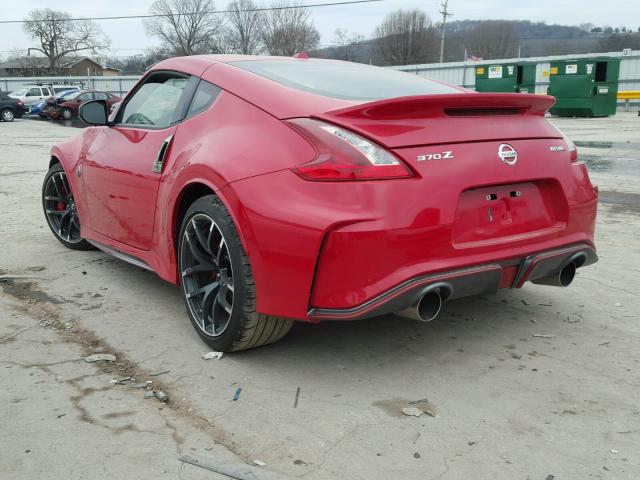 JN1AZ4EH5JM570525 - 2018 NISSAN 370Z BASE RED photo 3