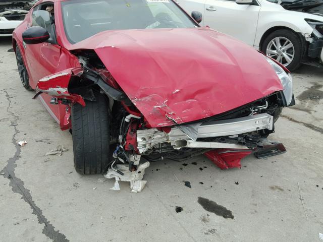 JN1AZ4EH5JM570525 - 2018 NISSAN 370Z BASE RED photo 9