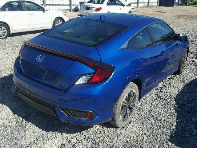 2HGFC3B33GH354872 - 2016 HONDA CIVIC EX BLUE photo 4