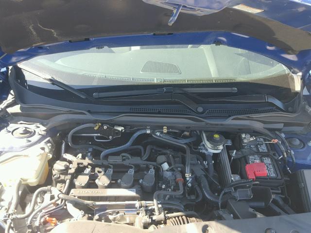 2HGFC3B33GH354872 - 2016 HONDA CIVIC EX BLUE photo 7