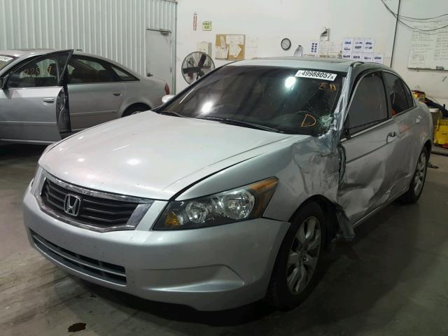 JHMCP26829C003543 - 2009 HONDA ACCORD EXL SILVER photo 2