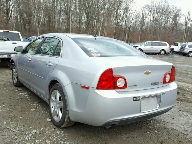 1G1ZG57BX9F145170 - 2009 CHEVROLET MALIBU LS ვერცხლისფერი ფოტო 3