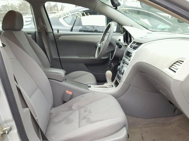 1G1ZG57BX9F145170 - 2009 CHEVROLET MALIBU LS ვერცხლისფერი ფოტო 5