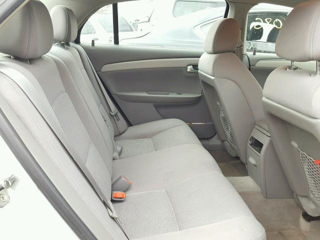 1G1ZG57BX9F145170 - 2009 CHEVROLET MALIBU LS ვერცხლისფერი ფოტო 6