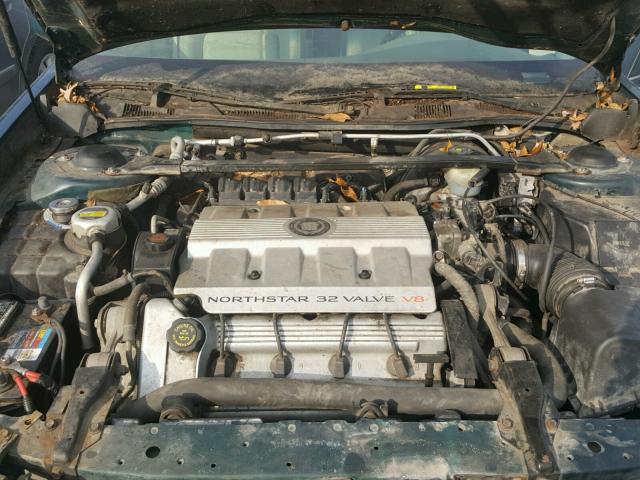 1G6KD54Y1VU244141 - 1997 CADILLAC DEVILLE GREEN photo 7