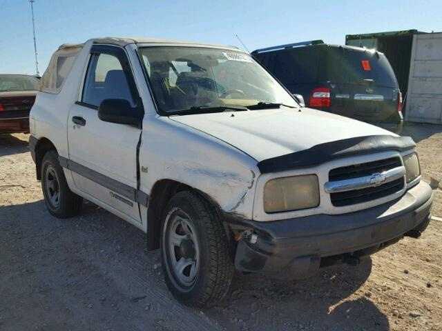 2CNBJ1864X6909828 - 1999 CHEVROLET TRACKER WHITE photo 1