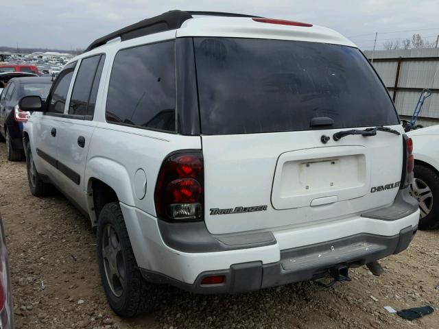 1GNET16SX46191478 - 2004 CHEVROLET TRAILBLAZE WHITE photo 3