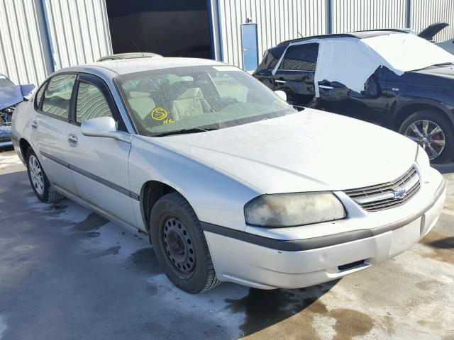 2G1WF52E149155000 - 2004 CHEVROLET IMPALA SILVER photo 1