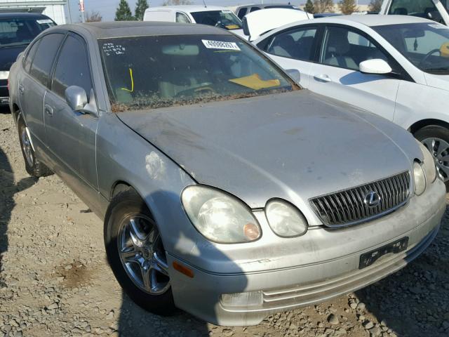 JT8BL69S820009876 - 2002 LEXUS GS 430 SILVER photo 1