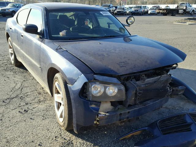 2B3KA43H36H496531 - 2006 DODGE CHARGER SE BLUE photo 1