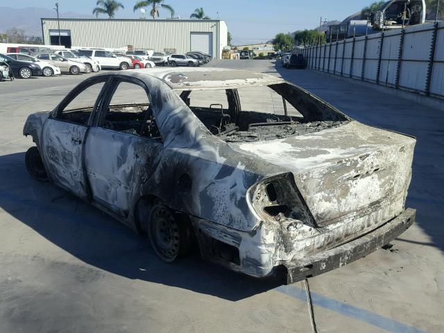 JTDBE32K720129270 - 2002 TOYOTA CAMRY LE დამწვარი ფოტო 3