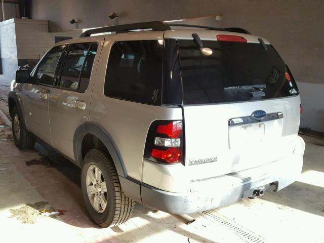 1FMEU73E77UB30401 - 2007 FORD EXPLORER X SILVER photo 3