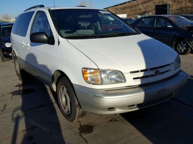 4T3ZF13C1XU117304 - 1999 TOYOTA SIENNA LE WHITE photo 1