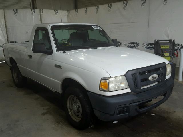 1FTYR10D06PA11713 - 2006 FORD RANGER WHITE photo 1