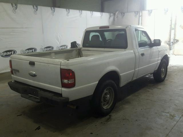 1FTYR10D06PA11713 - 2006 FORD RANGER WHITE photo 4