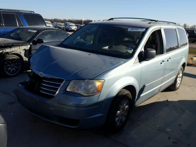 2A4RR4DE4AR166193 - 2010 CHRYSLER TOWN & COU GREEN photo 2