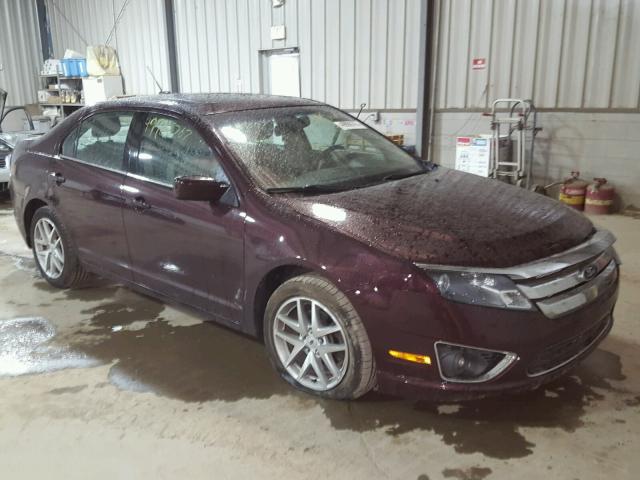 3FAHP0JA0BR278489 - 2011 FORD FUSION SEL MAROON photo 1