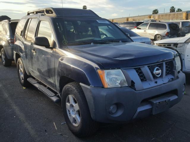 5N1AN08U27C519617 - 2007 NISSAN XTERRA OFF BLUE photo 1