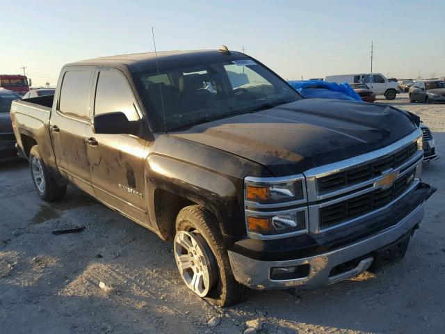 3GCUKRECXFG472133 - 2015 CHEVROLET SILVERADO BLACK photo 1