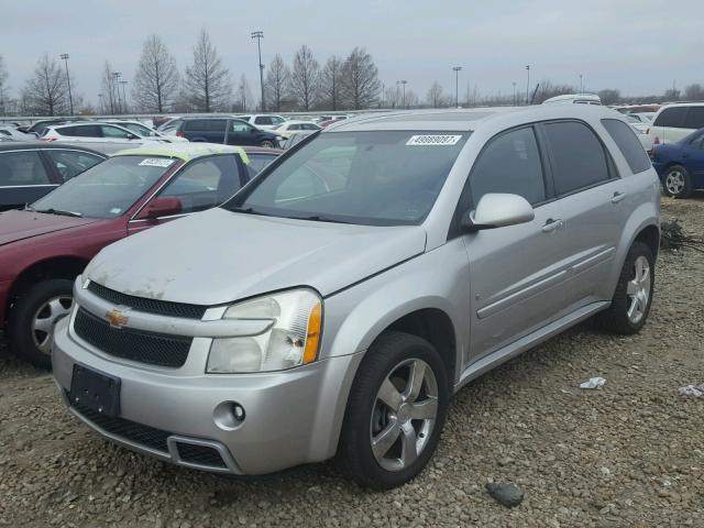 2CNDL037X86292904 - 2008 CHEVROLET EQUINOX SP SILVER photo 2