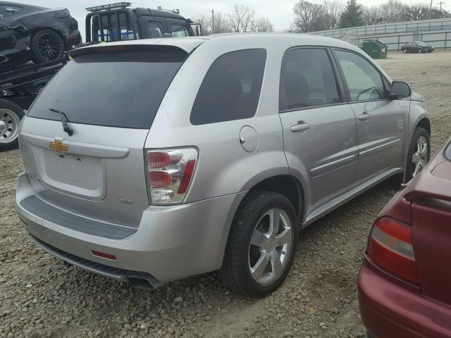 2CNDL037X86292904 - 2008 CHEVROLET EQUINOX SP SILVER photo 4