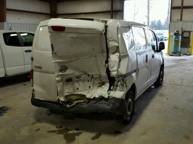 3N6CM0KN4EK694215 - 2014 NISSAN NV200 2.5S WHITE photo 4