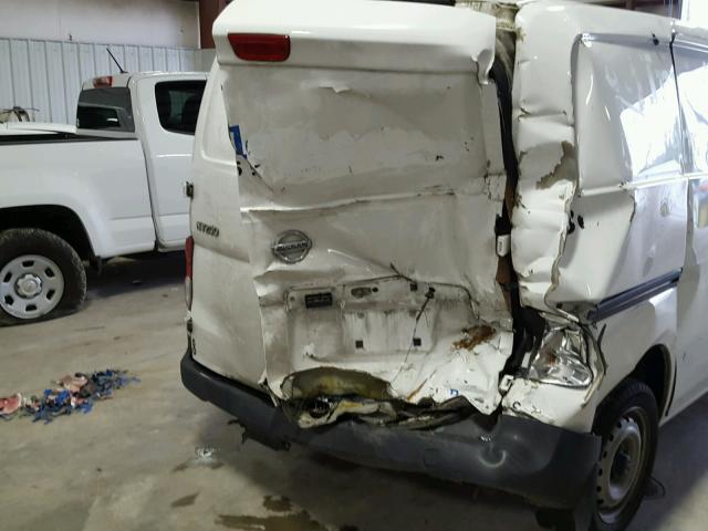 3N6CM0KN4EK694215 - 2014 NISSAN NV200 2.5S WHITE photo 9