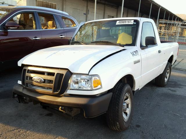 1FTKR1AD1BPA20614 - 2011 FORD RANGER WHITE photo 2