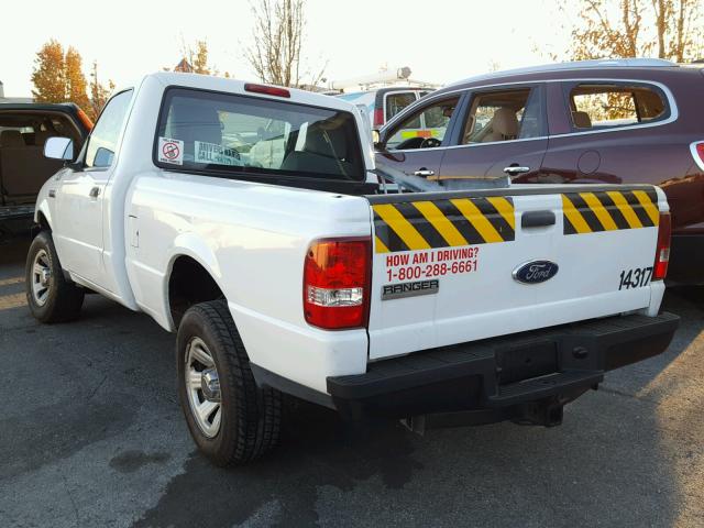 1FTKR1AD1BPA20614 - 2011 FORD RANGER WHITE photo 3