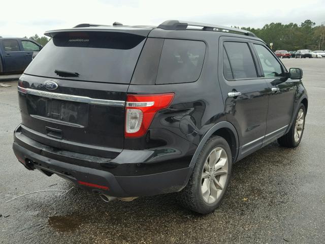 1FMHK7D8XCGA49221 - 2012 FORD EXPLORER X BLACK photo 4