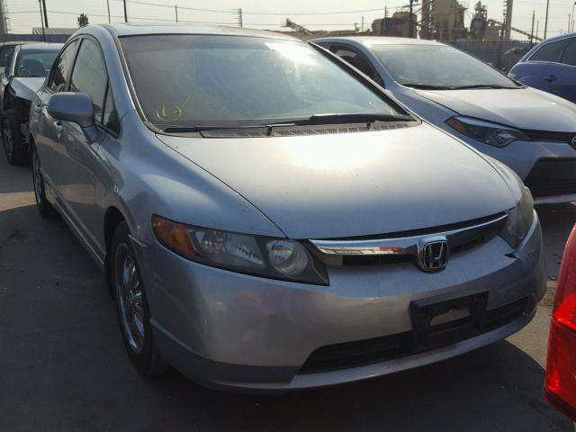 1HGFA16867L105923 - 2007 HONDA CIVIC EX SILVER photo 1