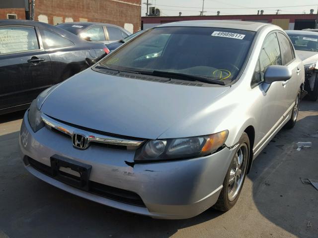 1HGFA16867L105923 - 2007 HONDA CIVIC EX 银色 照片 2