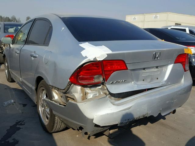 1HGFA16867L105923 - 2007 HONDA CIVIC EX 银色 照片 3