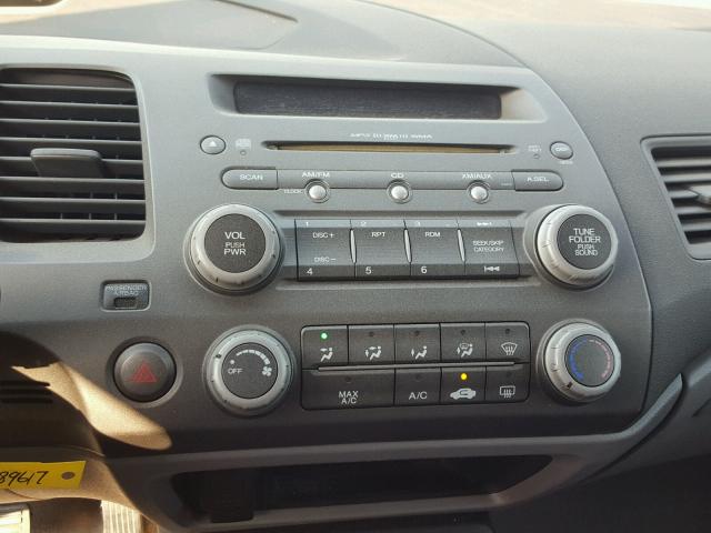 1HGFA16867L105923 - 2007 HONDA CIVIC EX 银色 照片 9