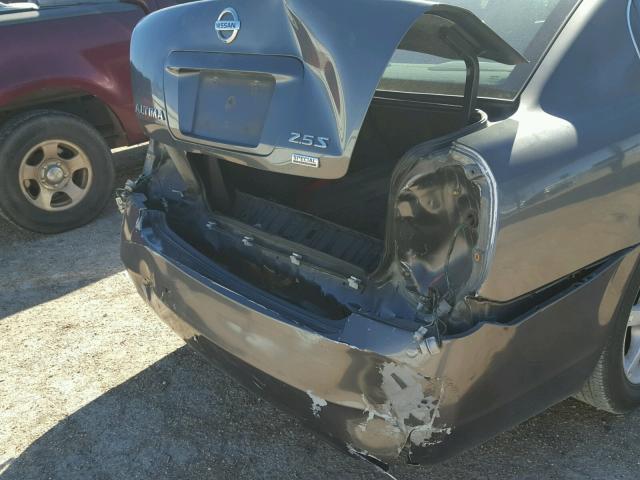 1N4AL11D06N390442 - 2006 NISSAN ALTIMA S GRAY photo 9