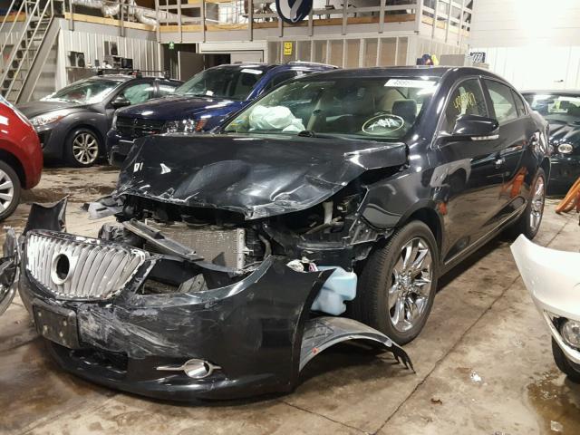 1G4GD5EG8AF145352 - 2010 BUICK LACROSSE C BLACK photo 2