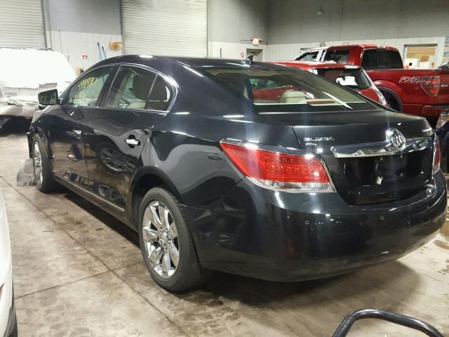 1G4GD5EG8AF145352 - 2010 BUICK LACROSSE C BLACK photo 3