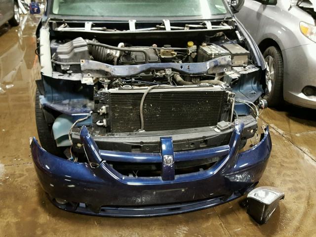 2D4GP44L76R669549 - 2006 DODGE GRAND CARA BLUE photo 9